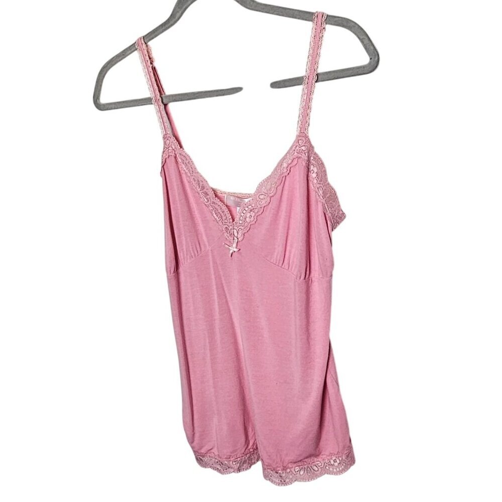 Vintage Y2K Babydoll Victorias Secret Pink Lace Cami M‎ Coquette Rachel  Bratz